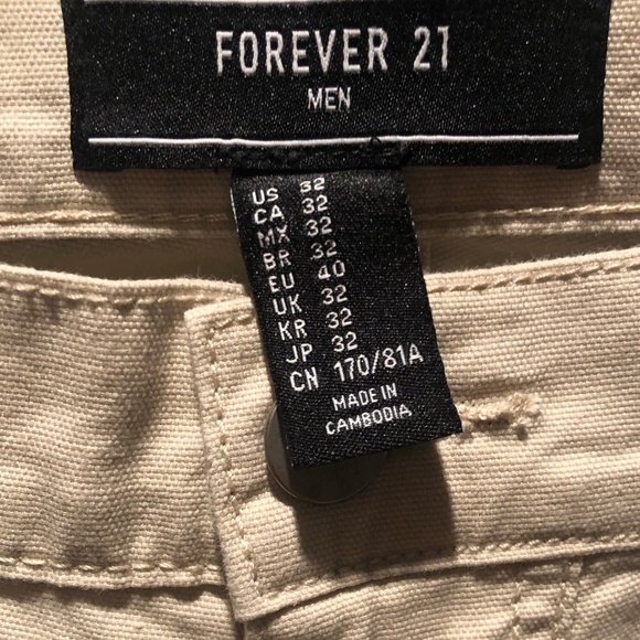 Cream Pants Men Size 32 - Picture 3 of 3